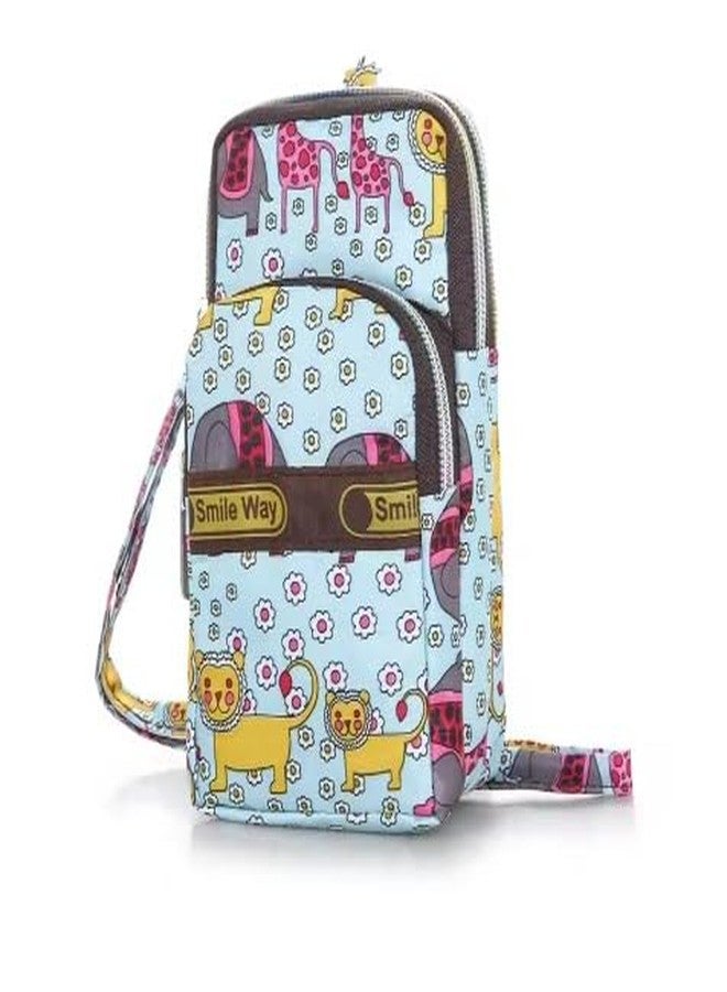 إيّو إيسيز حقيبة كتف صغيرة متعددة الوظائف من إيوس للنساء، حقيبة هاتف محمول، حقيبة يد، محفظة - Image 1